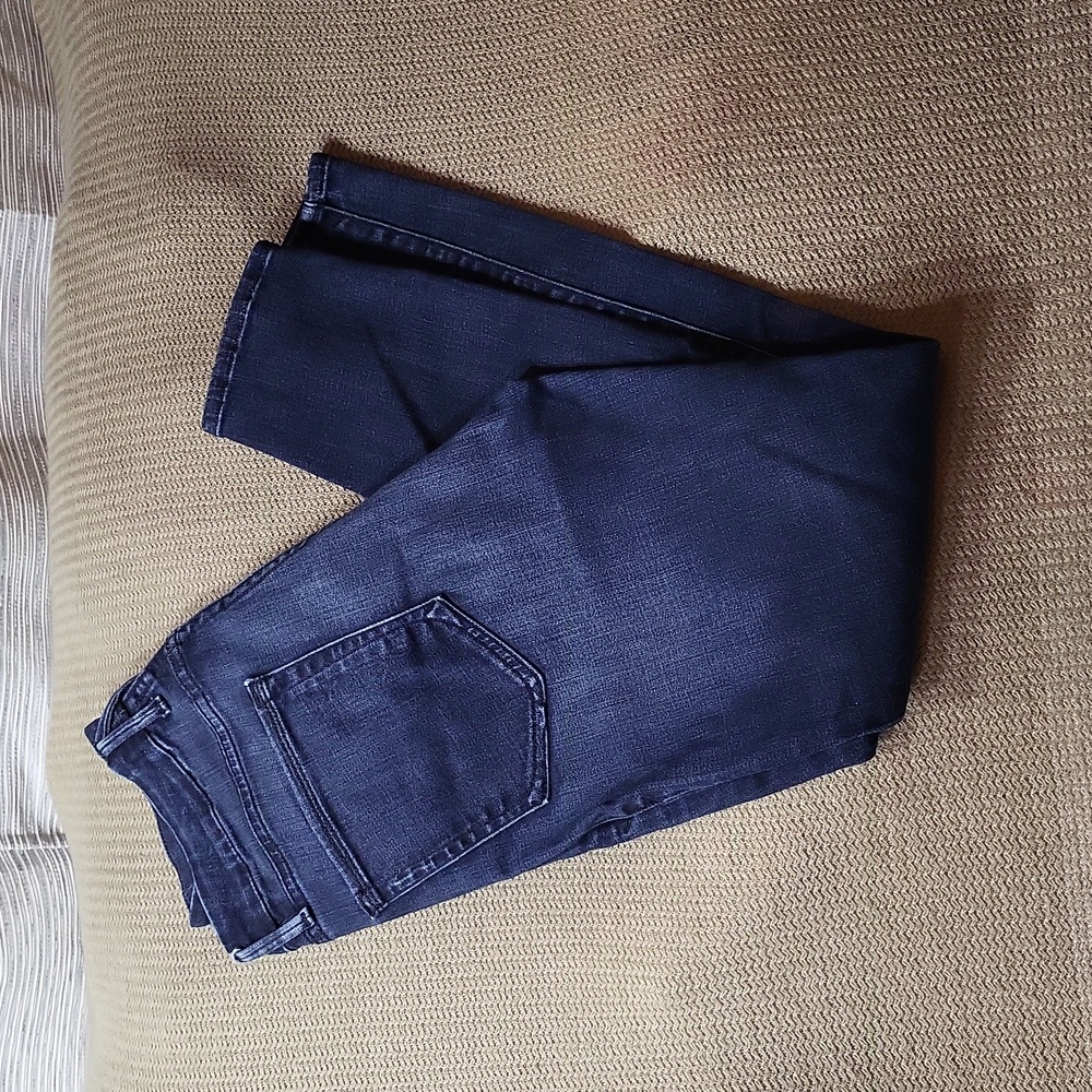 Good American Midnight Blue Cropped Jeans